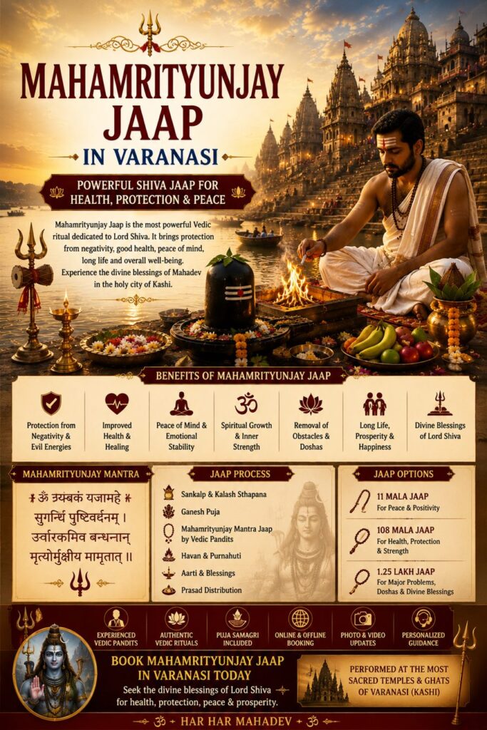 Mahamrityunjay Jaap in Varanasi