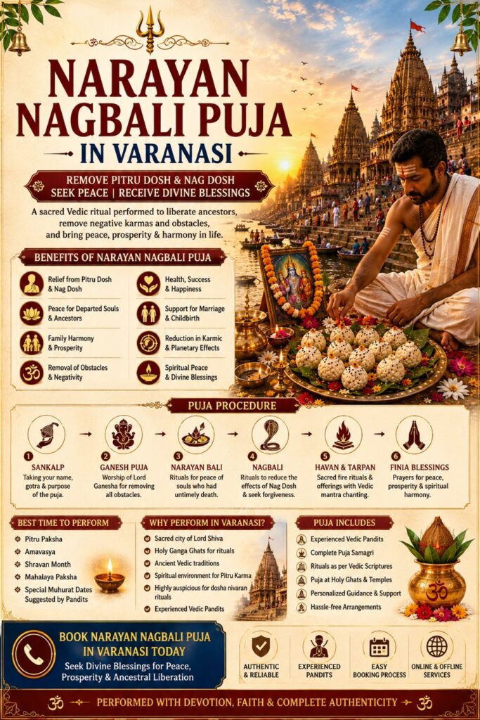 Narayan Nagbali Puja in Varanasi